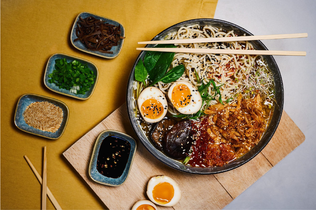 Photo of a bowl of Ramen at Shoya Restaurant